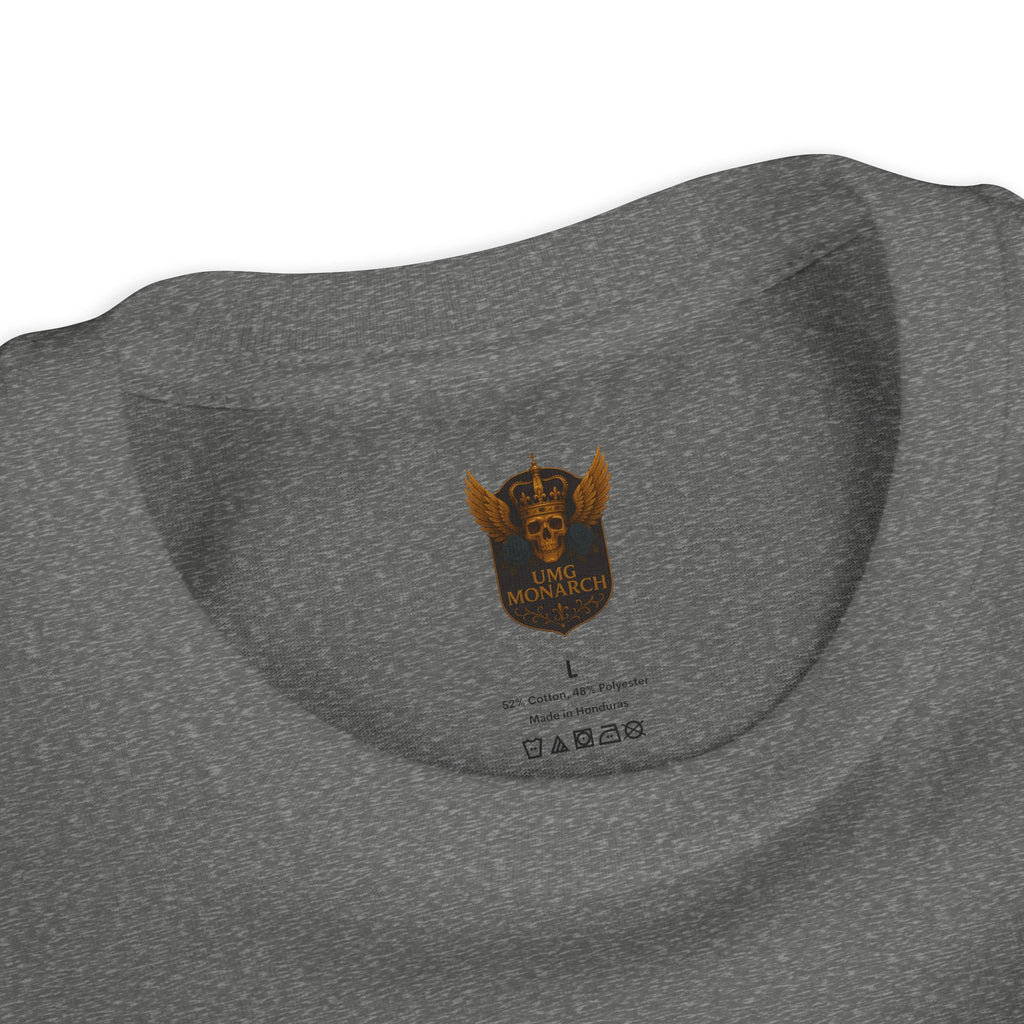 UMG Monarch Dynasty Crest Skull Graphic Oversized Tee - Unisex Youth Graphic Tee